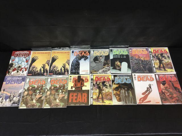 16 The Walking Dead comic books