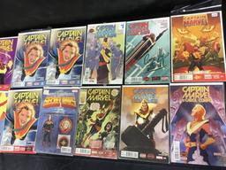 22 Captain Marvel comic books
