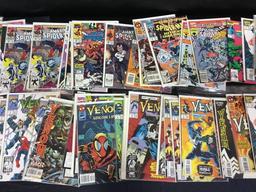 65 Spiderman comic books