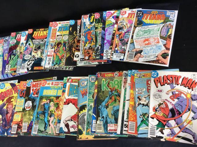 65 misc comic books