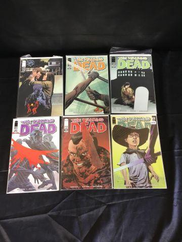 6 The Walking Dead comic books issues 52, 88, 109, 110, 111, 115
