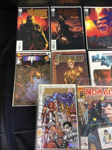 15 exclusive covers and artist signed comic books