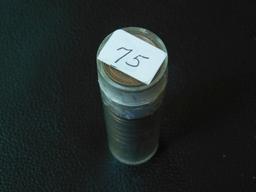 ROLL OF 50-1946 LINCOLN CENTS BU