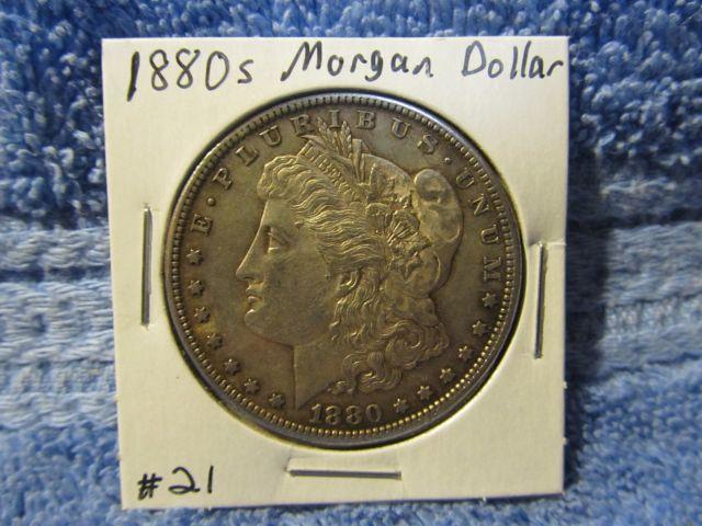 1880S MORGAN DOLLAR BU