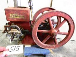 ECONOMY 1 1/2 H.P. WEBSTER IGNITER EARLY RESTORATION COMPLETE VERY NICE OF WALTERS SHOW TRAILER GREA