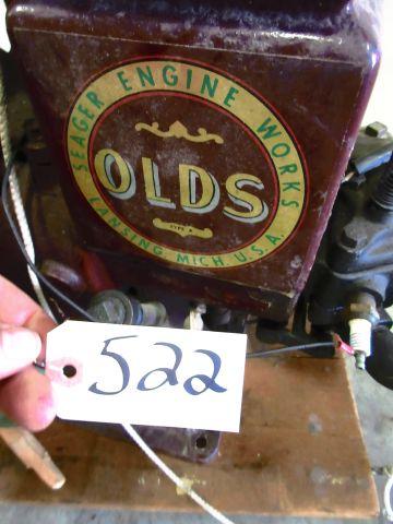 SEAGER OLDS TYPE A 1 1/2 H.P. RESTORED READY TO GO TO THE SHOW VERY NICE PIECE