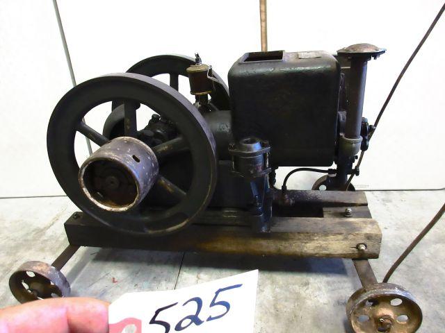 TAYLOR VACUME TYPE C 2 H.P. ENGINE ON HOME MADE CART VERY RARE ALL ORG. COND. GREAT PIECE