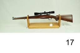 Ruger    Mod 77    Cal .243 Win.    Full Stock    W/ Redfield 3-9 Scope    Condition: 90%