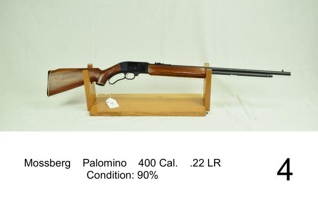 Mossberg    Palomino 400    Cal .22 LR    Condition: 90%