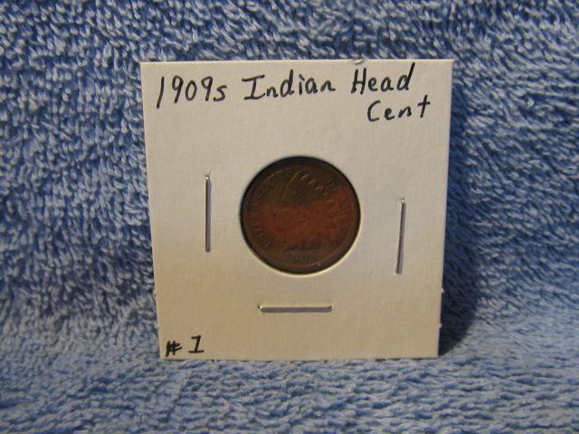 1909 INDIAN HEAD CENT (A KEY DATE)