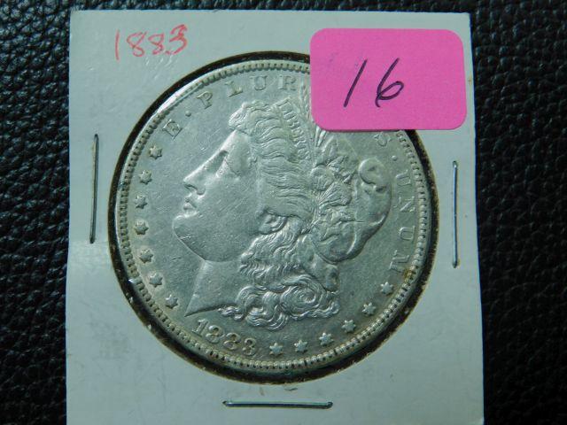 1883 MORGAN DOLLAR XF