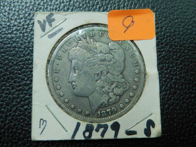 1879S MORGAN DOLLAR VF