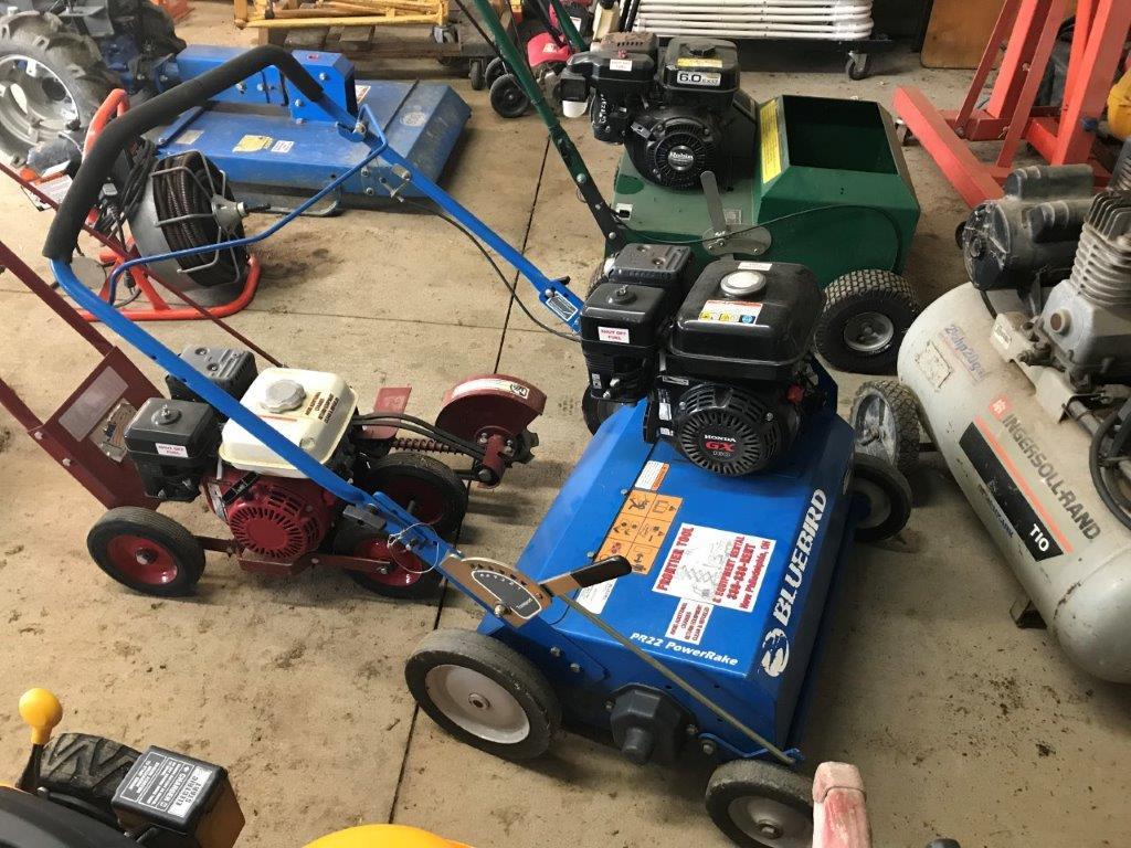 Bluebird PR22 Power-Rake Dethatcher w/ Honda Motor