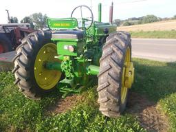 1953 JD-G-#63706 - motor overhauled, new tires, wheel weights