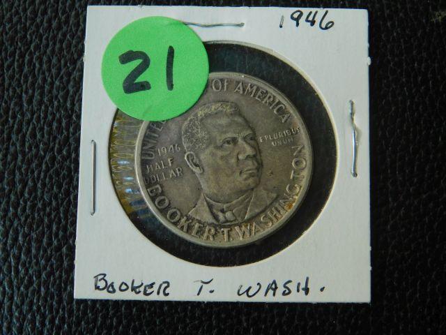 1946 BOOKER T. WASHINGTON COM. HALF AU