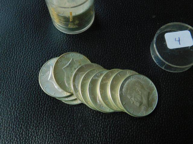 ROLL OF 1964 KENNEDY HALVES