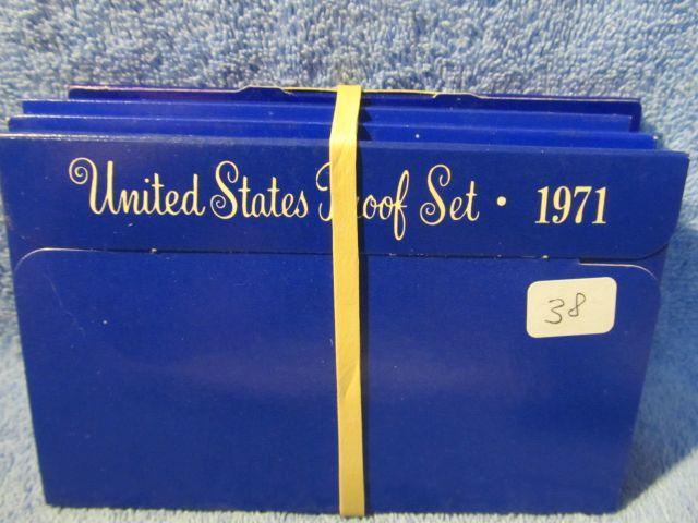 1968,69,70,71, PROOF SETS