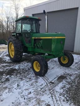 1976 John Deere 4430 Tractor, quad range, shows 3451 hrs.