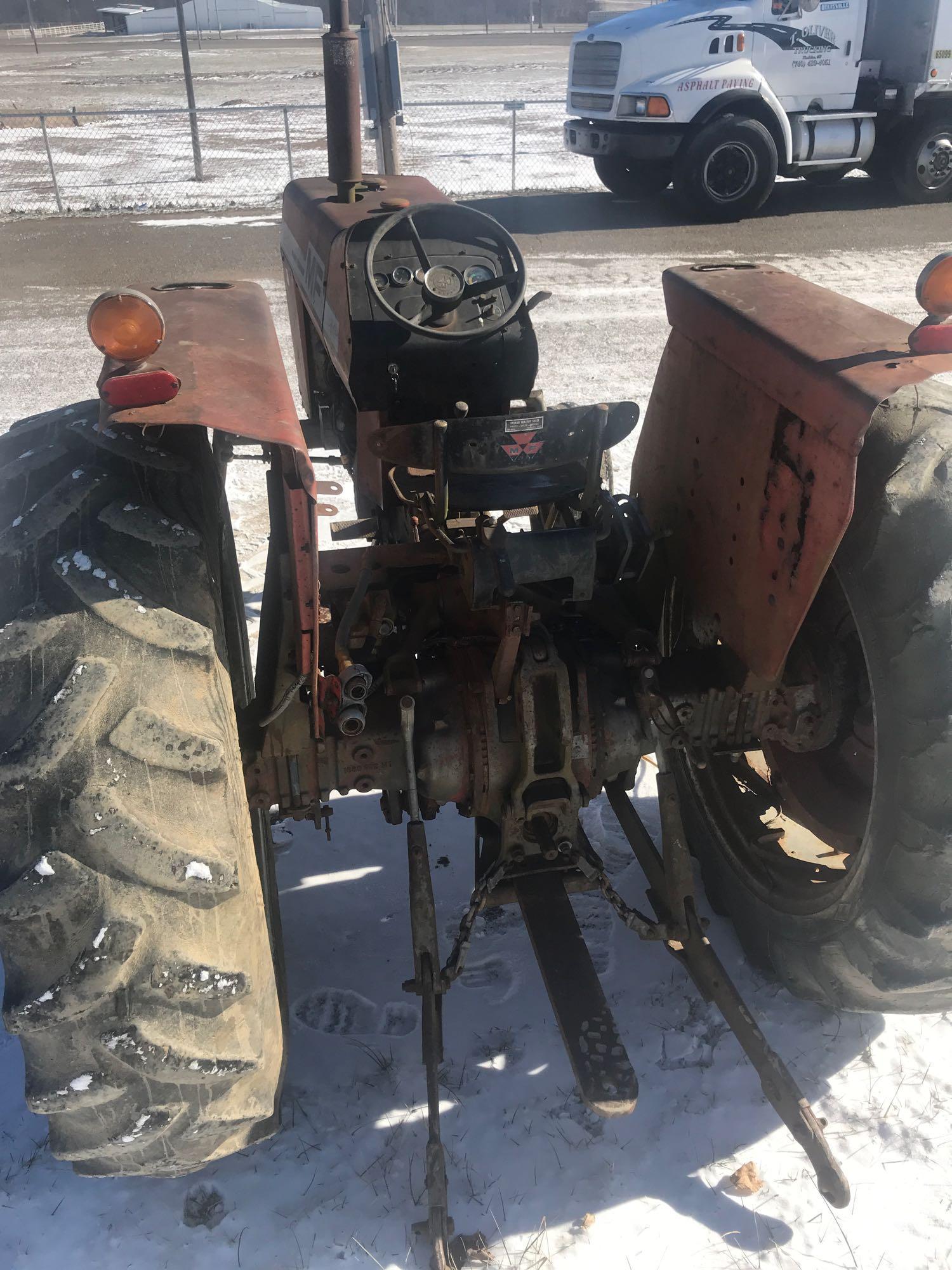 Massey Ferguson 255 diesel tractor