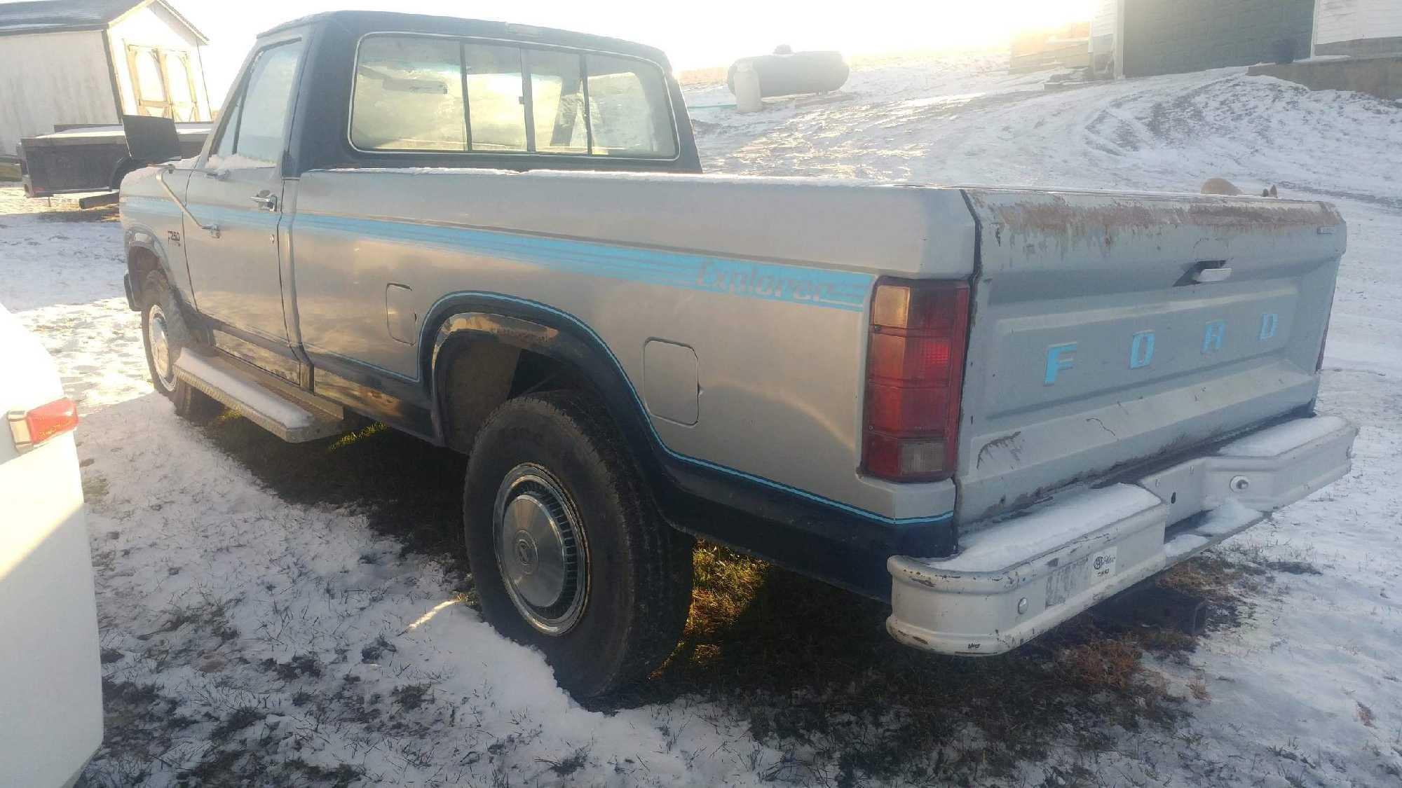 1984 F250 6.9 diesel 2wd w/ 76k original miles. Truck runs great.