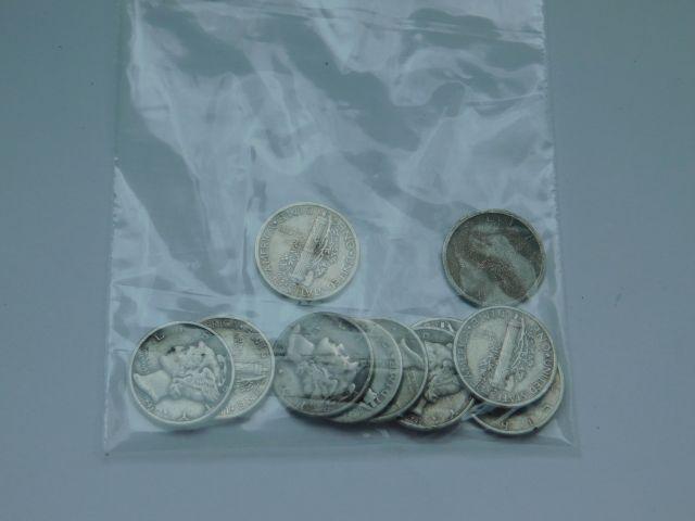 11 MERCURY DIMES