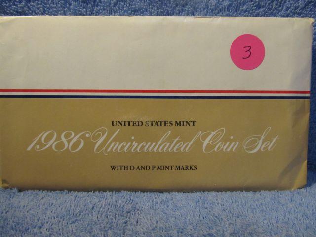 1986 MINT SET