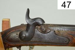 Unknown    Muzzleloading Musket    Aprox 12 Bore    No Ramrod    Condition: Fair/Poor