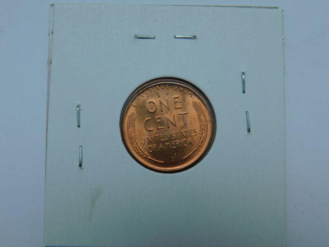 1950D/D LINCOLN CENT BU RED