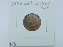 1906 INDIAN HEAD CENT BU