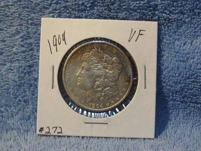 1904 MORGAN DOLLAR VF