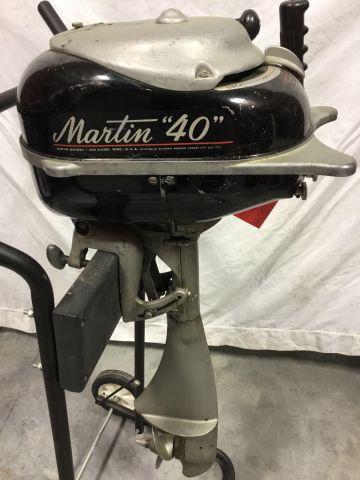 1948 Martin Outboard Motor w/ stand