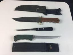 Winchester, Case XX &amp; Schrade + Knives