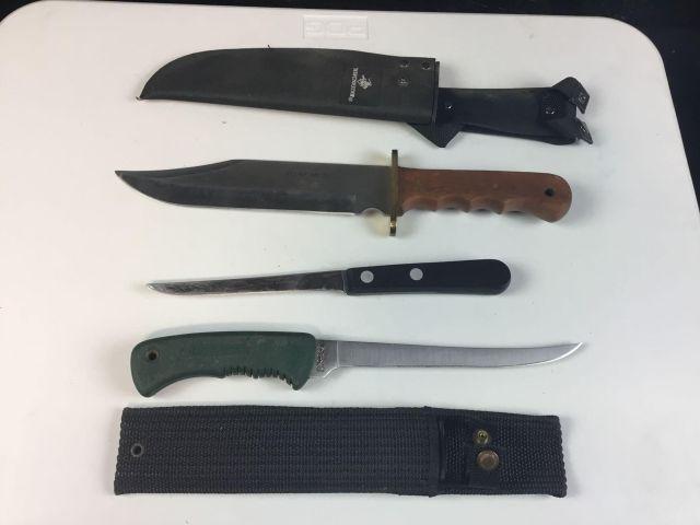 Winchester, Case XX &amp; Schrade + Knives