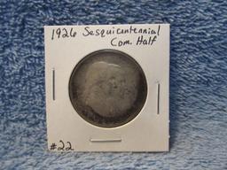 1926 SESQUICENTENNIAL COM. HALF XF