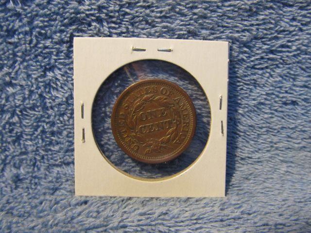 1856 LARGE CENT XF