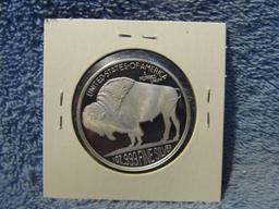 BUFFALO 1-OZ. .999 SILVER ROUND PF