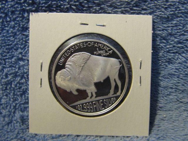 BUFFALO 1-OZ. .999 SILVER ROUND PF