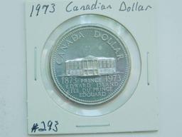 1973 CANADIAN "PRINCE EDWARD ISLAND" DOLLAR BU