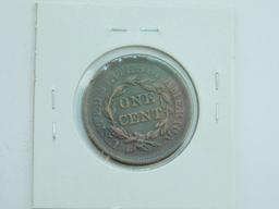 1855 LARGE CENT UNC