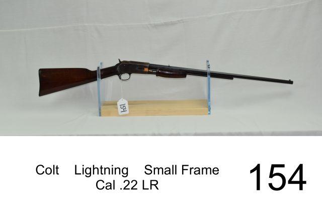 Colt    Lightning    Small Frame   Cal .22 LR    24" Oct Barrel    SN: 69280