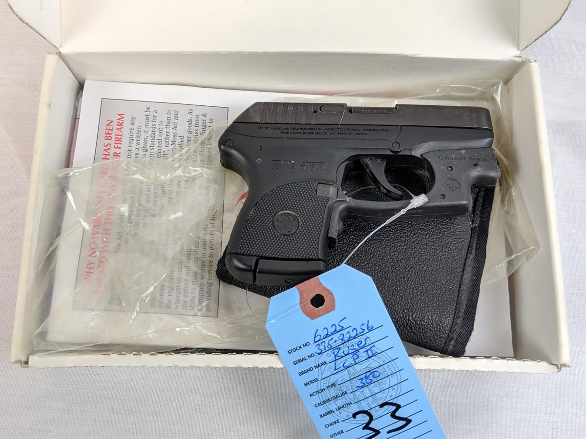 Ruger LCP II - .380 Cal. - Original Box - Laser