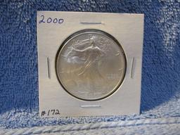 2000 SILVER EAGLE BU