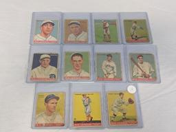 1933 Goudey R319 Lot of 11: Condition P/F