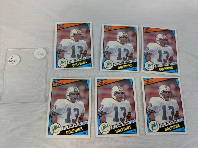 Dan Marino Rookies - Lot of 6