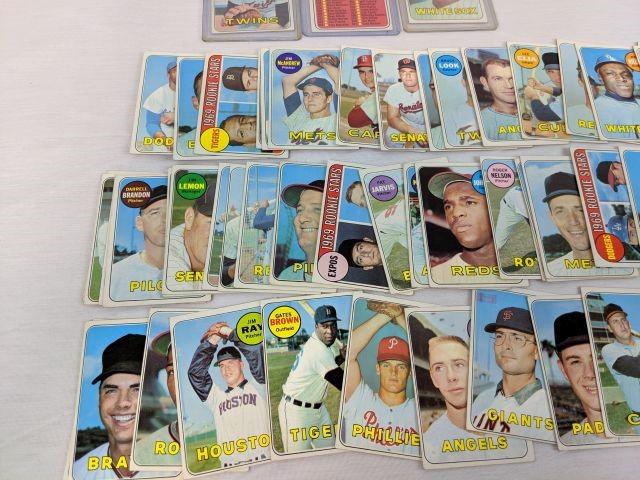 1969 Topps Baseball Card Lot of 50+