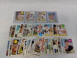 1969 Topps Baseball Card Lot of 60+