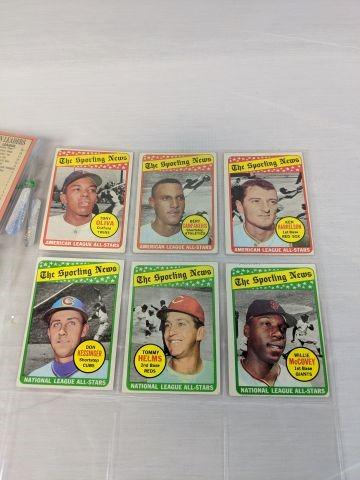 1969 Topps Baseball Card Lot of 15