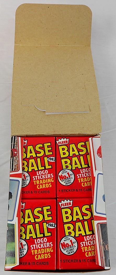 1982 Fleer Baseball Unopened Wax Box 36 Packs