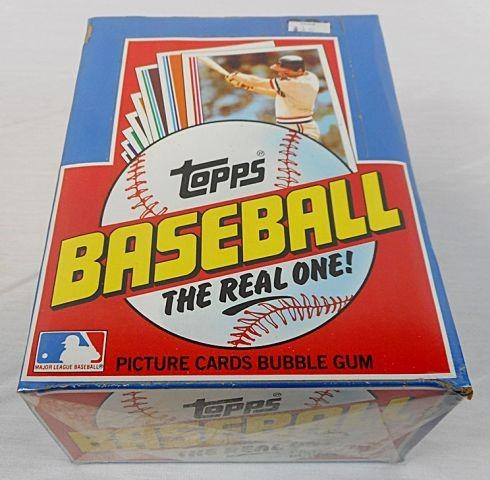 1982 Topps Baseball Unopened Wax Box 36 Packs
