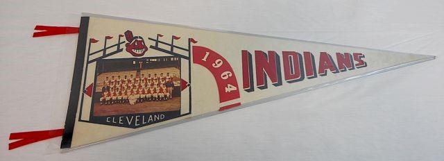 1964 Cleveland Indians Photo Pennant